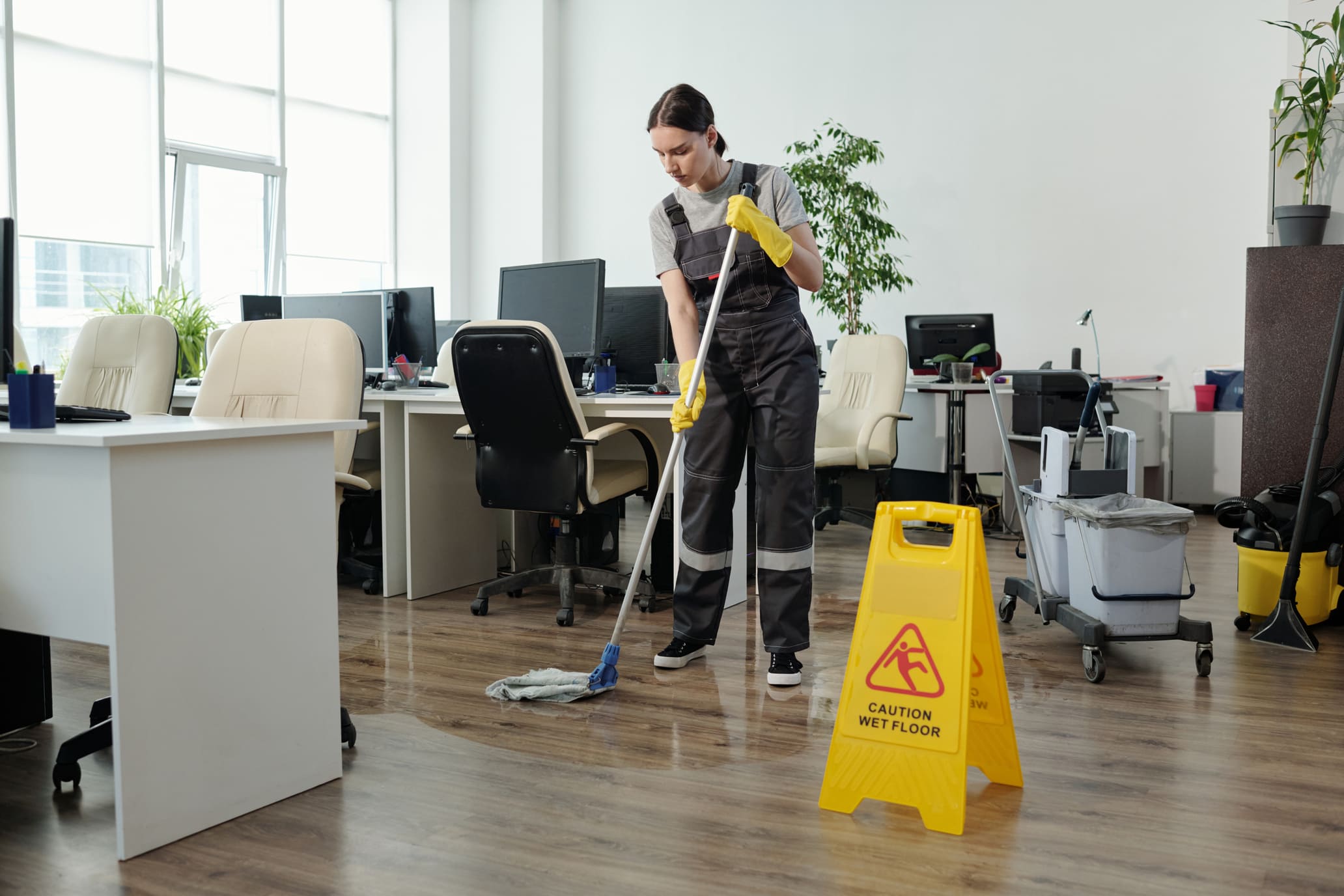 Night cleaning services for law firms performed by experts in legal offices.