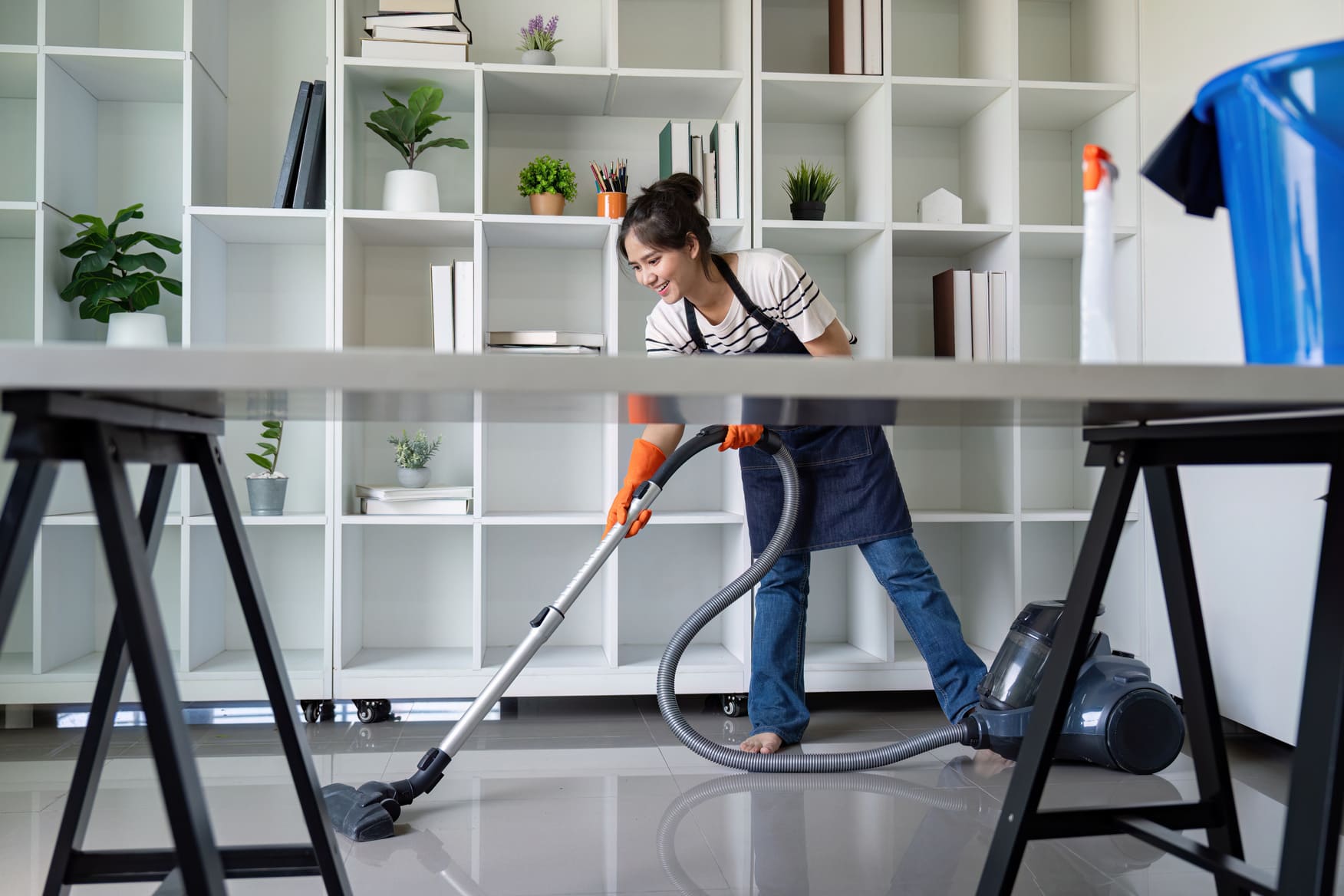 Professional janitorial services for offices performed by experts in professional office environments.